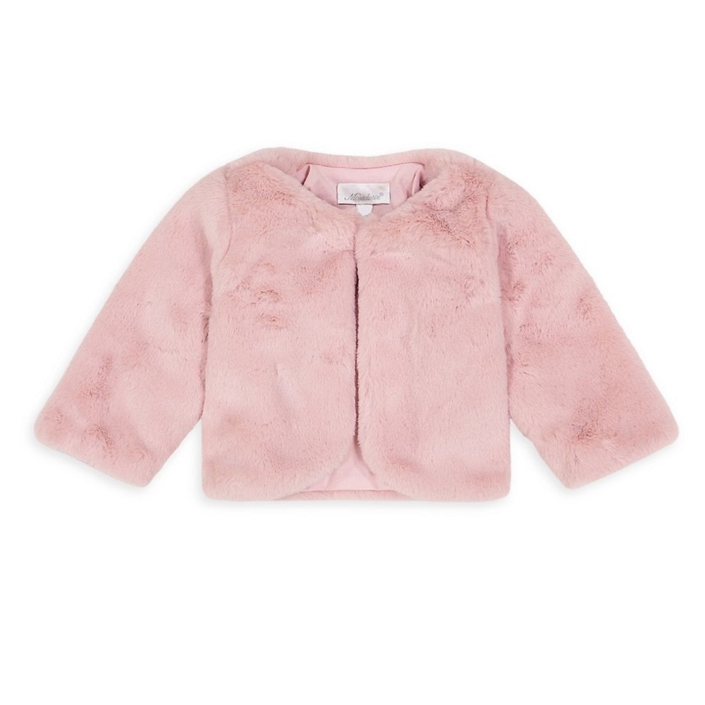 MINICLASIX Faux Fur Coat Toddler